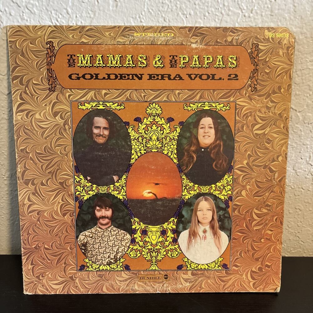 The Mamas & Papas - Golden Era Vol 2 - 1968 Folk Rock LP Dunhill ABC DS-50038